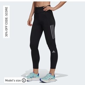 Adidas running pants 7/8